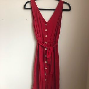 Red Universal Thread Midi- Dress